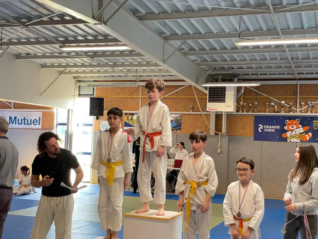 photo compétition Montlouis judo