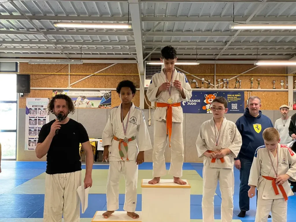 photo compétition Montlouis judo