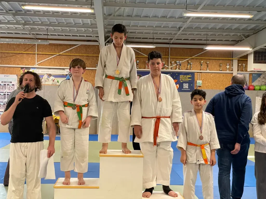 photo compétition Montlouis judo